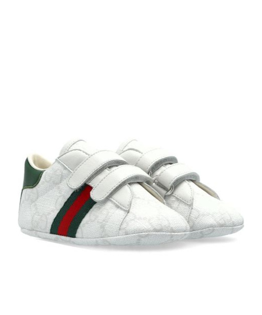 Gucci Sneakers With Allover Logo In White