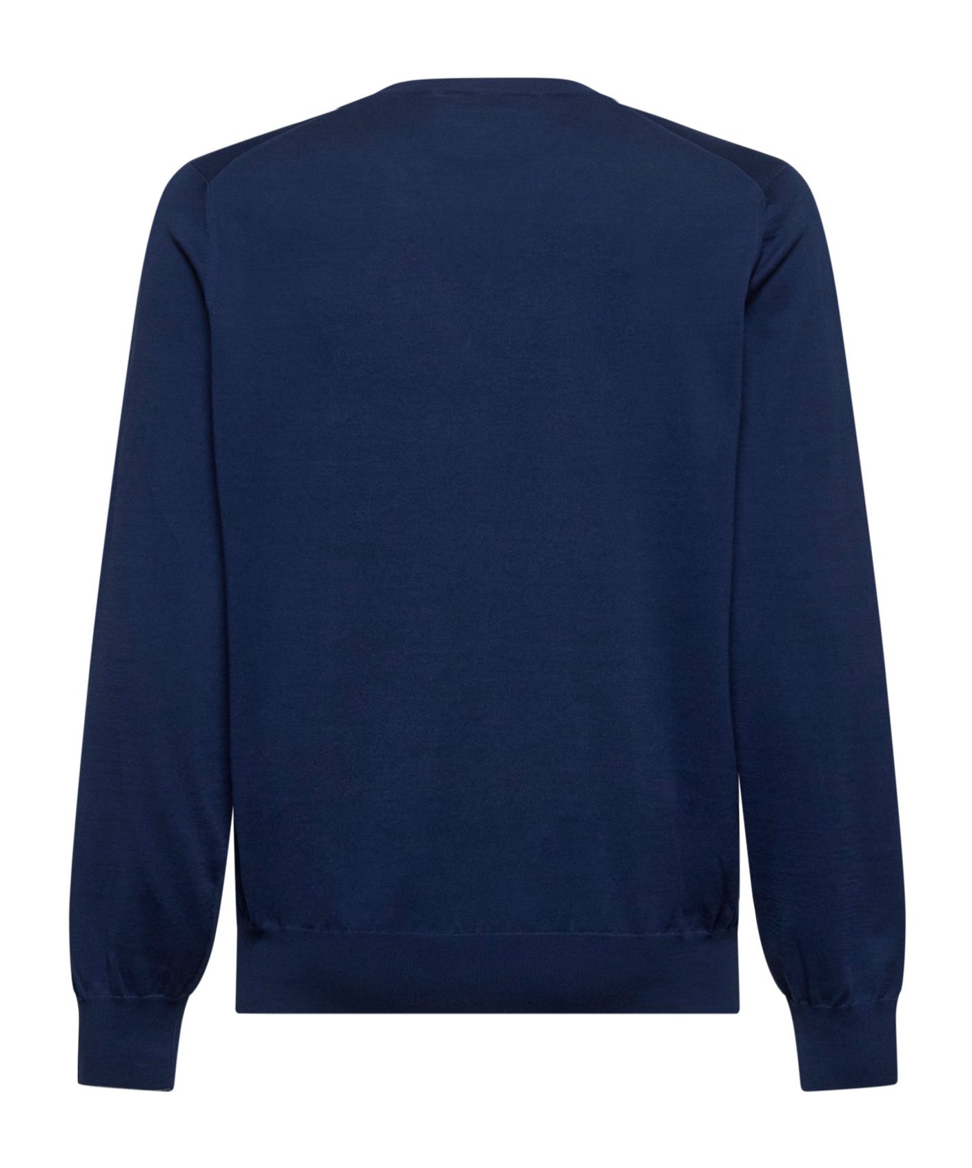 Brunello Cucinelli Long-sleeved Sweater In Blue