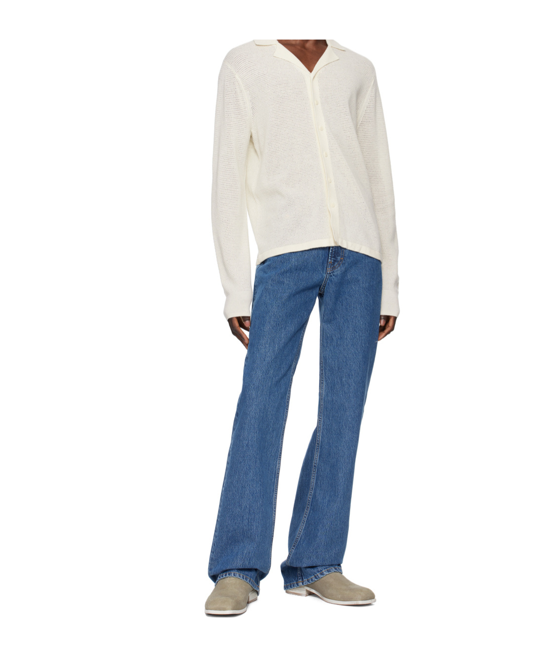 Filippa K Indigo Bootcut Jeans In Blue
