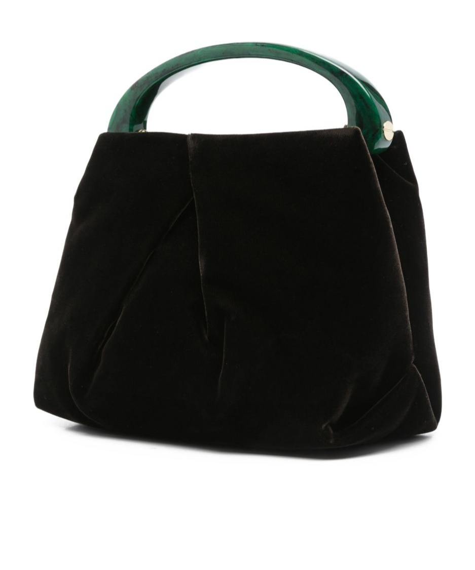 Dries Van Noten Single Handle Shoulder Bag In Black