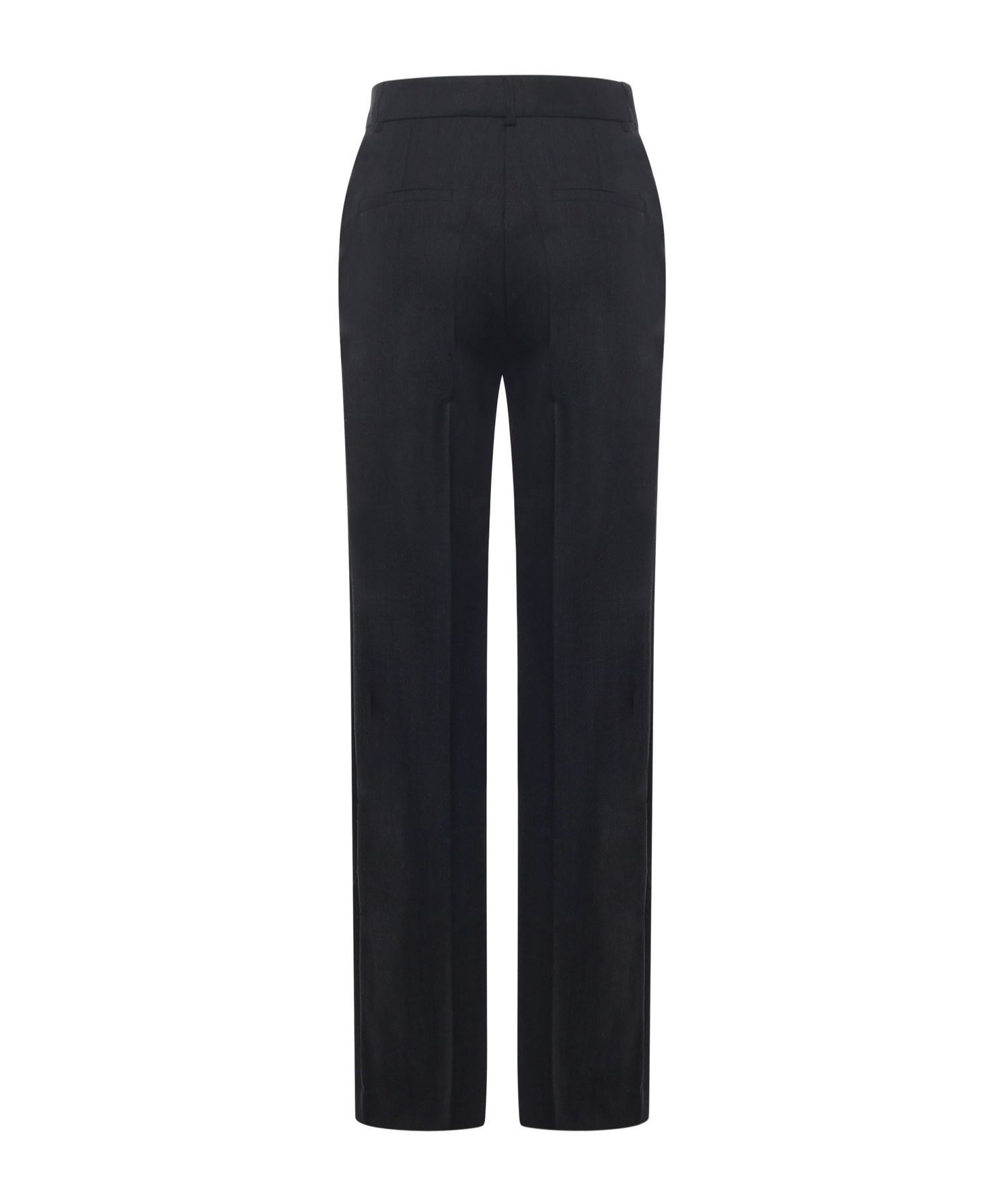 Ottod'ame Straight-leg Casual Pants In Black