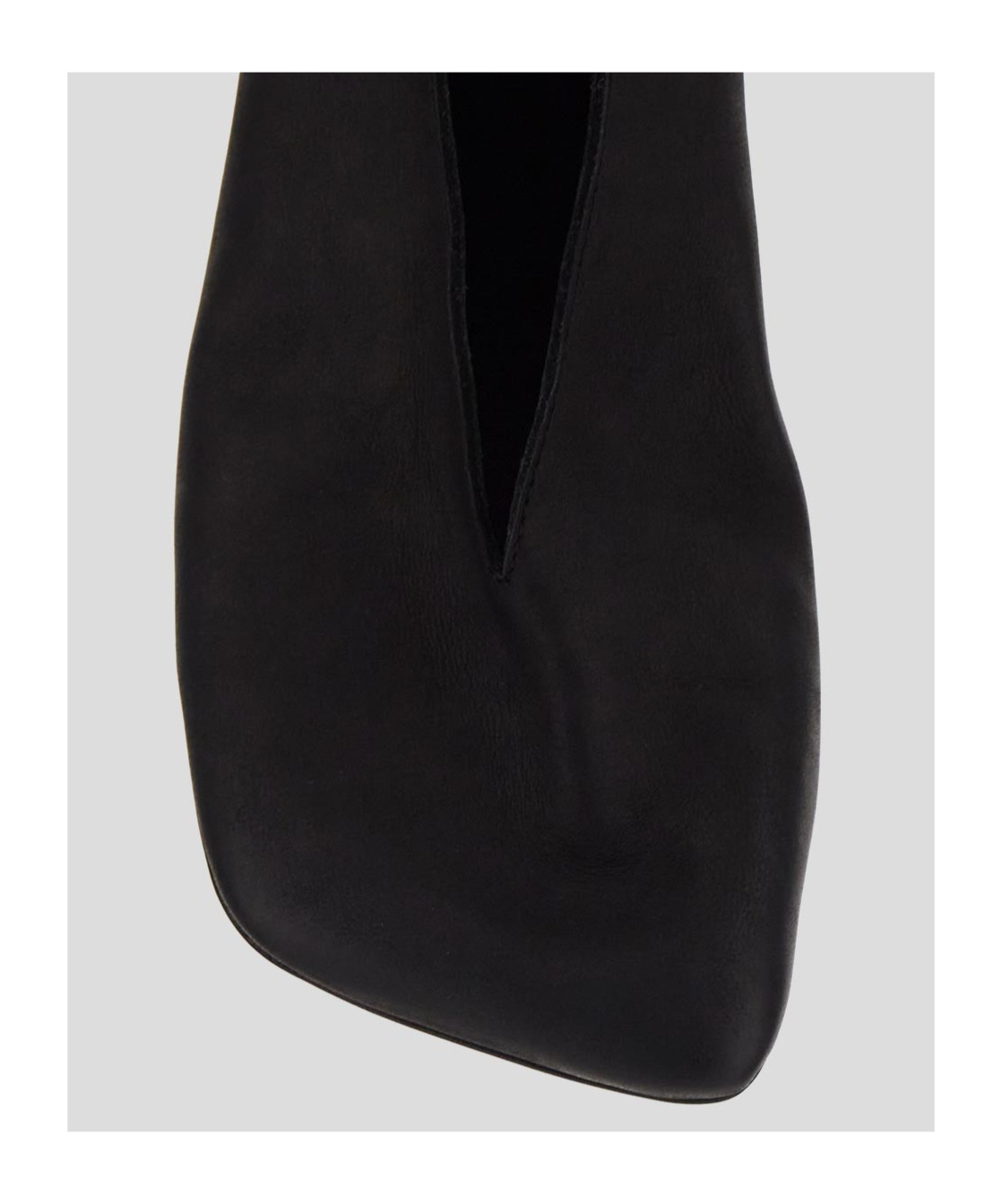 Shop Uma Wang Flat Shoes In Black