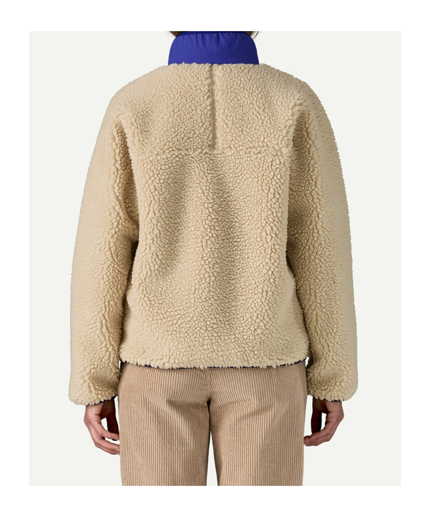 Patagonia Modern Jacket With Contrast Trim And Pockets In Blue