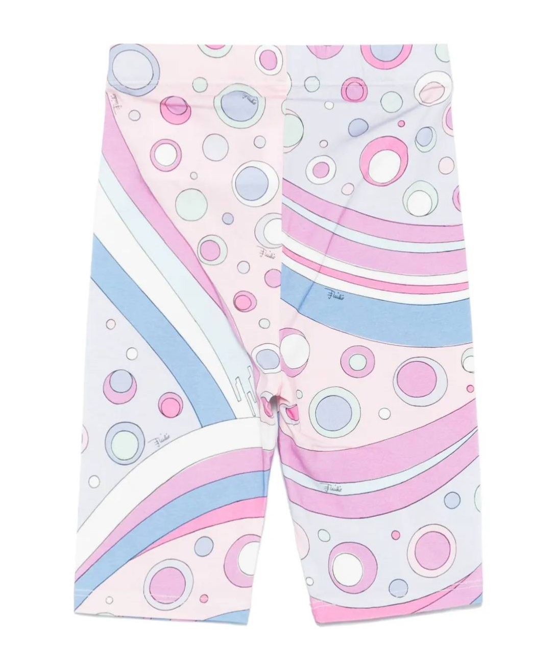 Pucci Elastic Waist Pants In White