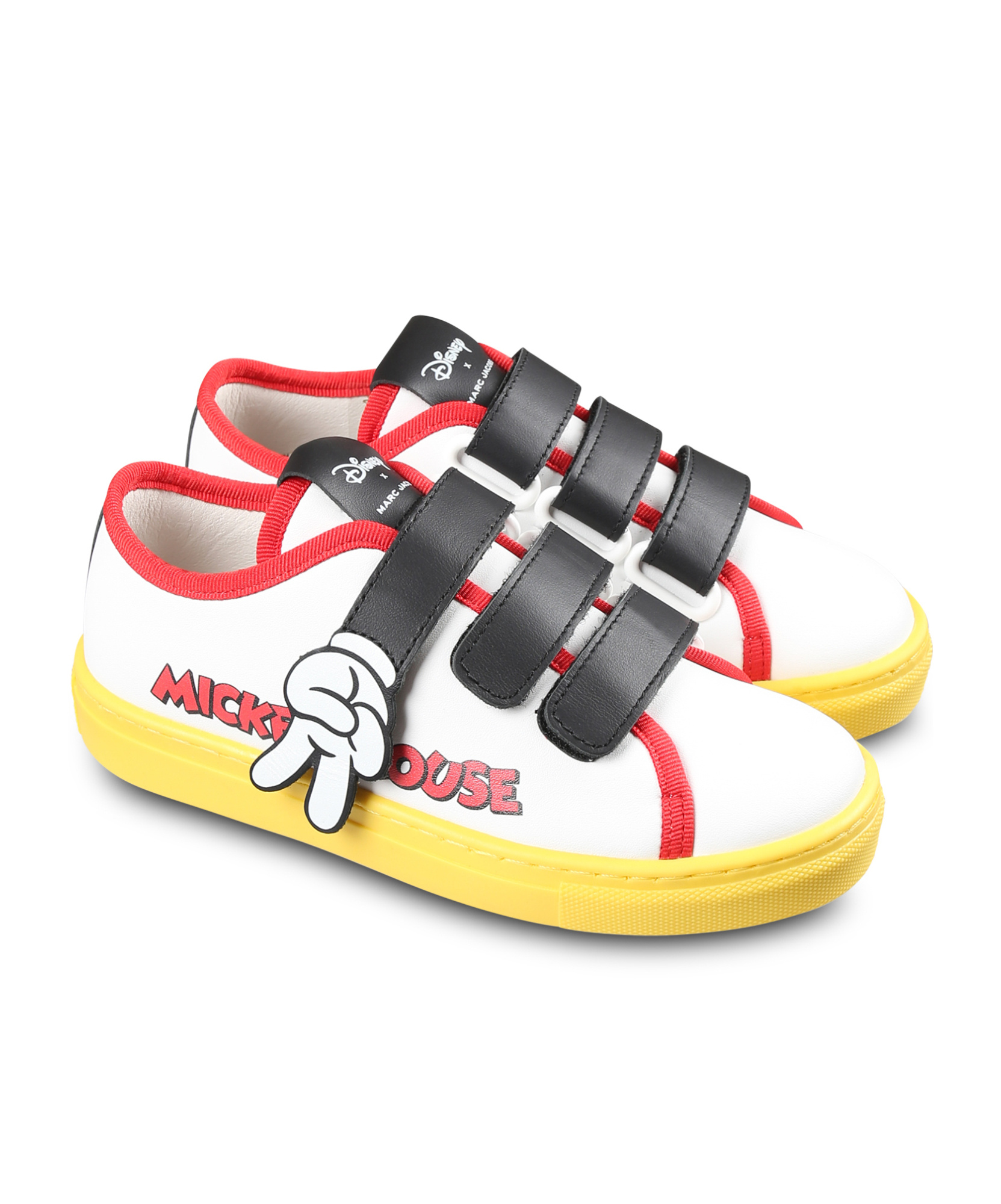 Marc Jacobs X Disney Logo-print Sneakers In White