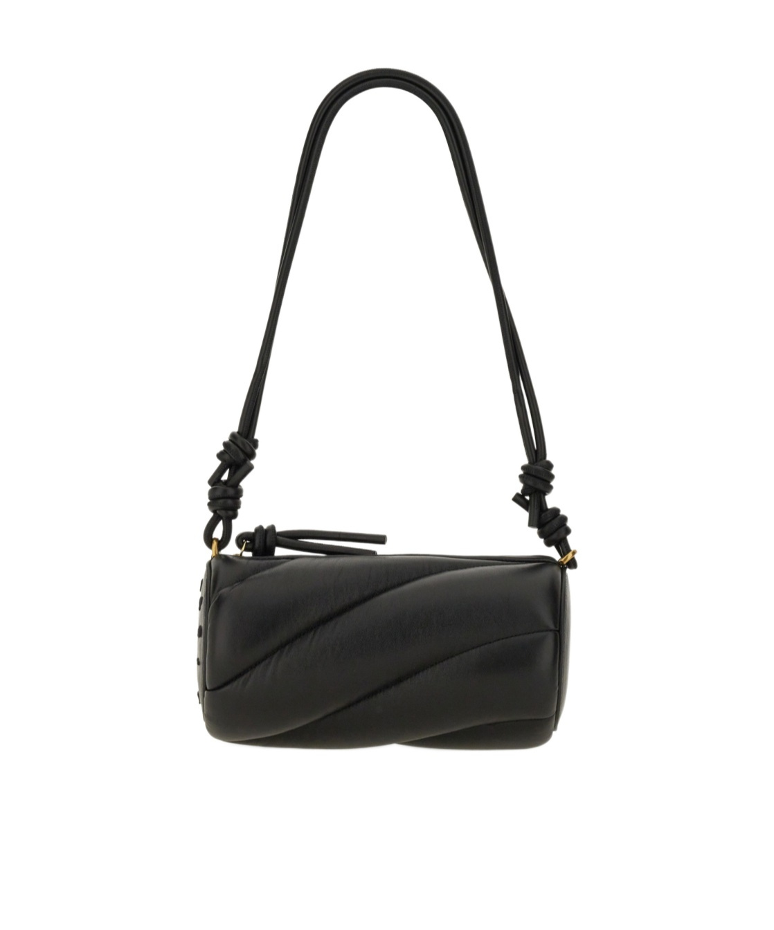 Fiorucci Black Leather Mella Bag In Black