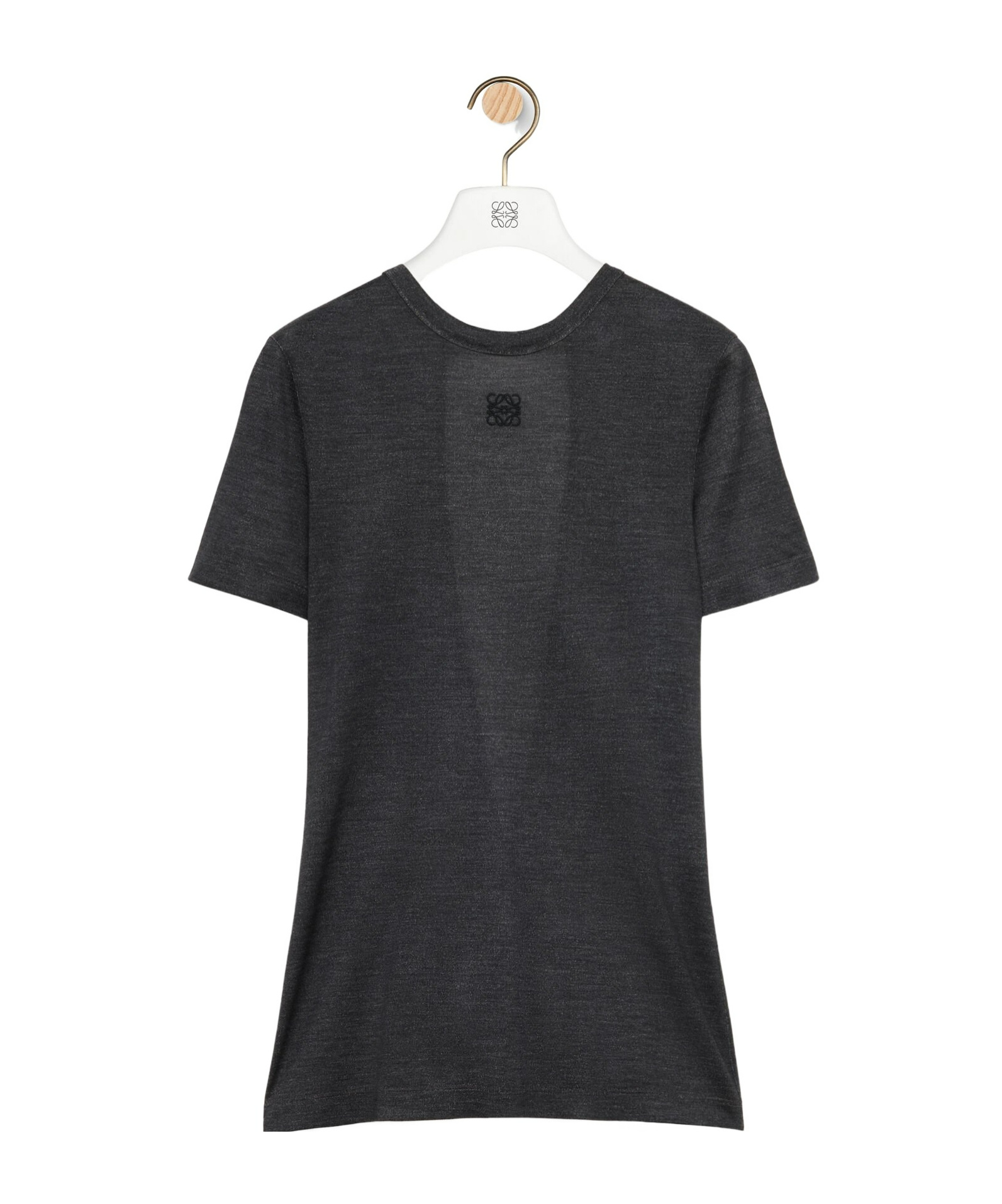 Loewe Knot V-back T-shirt In Gray