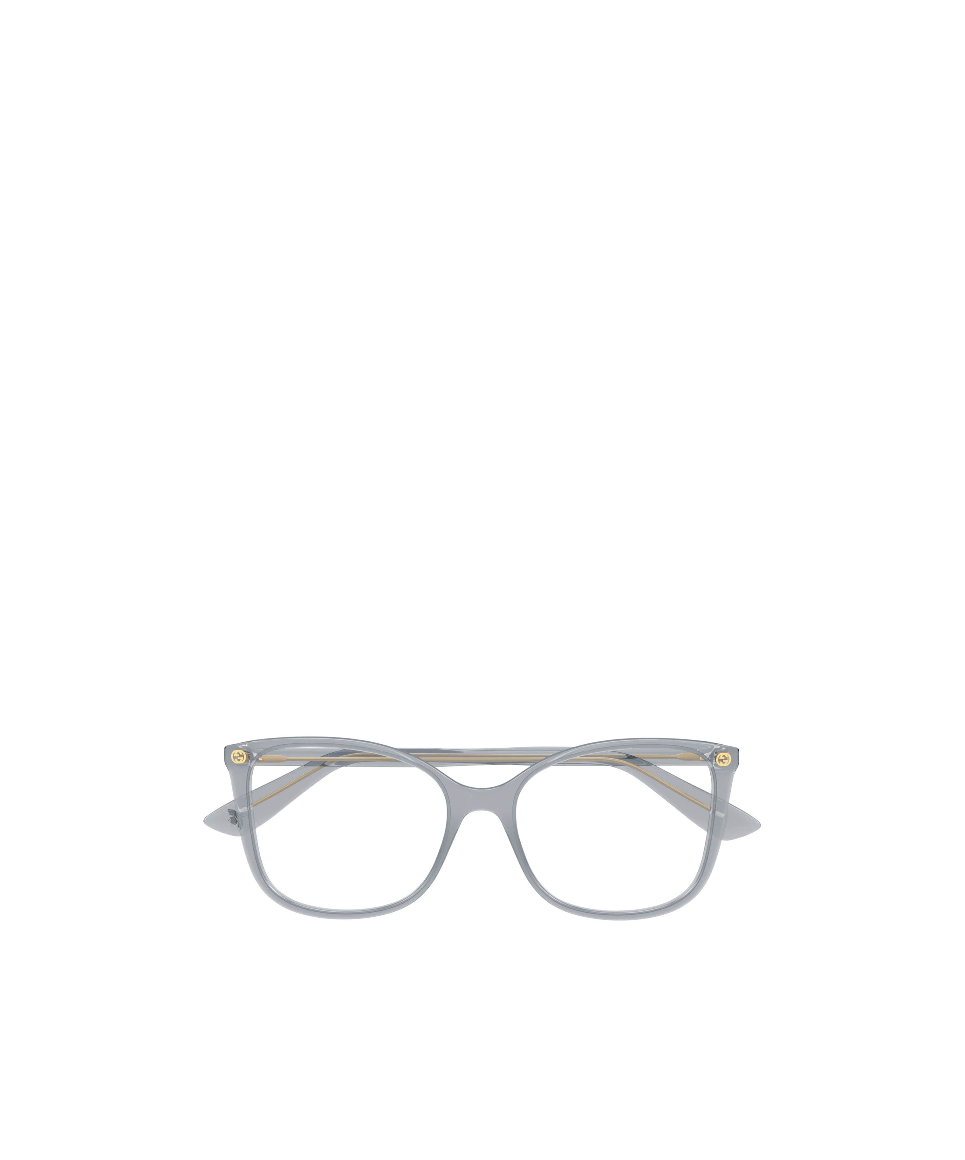 Gucci Geometrically Framed Flat Mirror In Gray