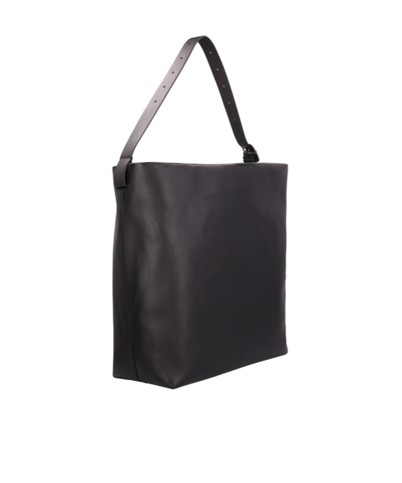 Jil Sander Adjustable Shoulder Bag In Black