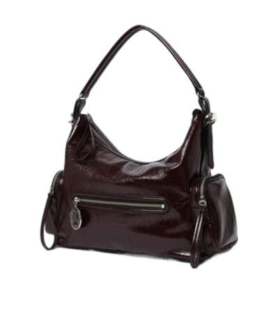 Stella Mccartney Dartmoor Shoulder Bag In Burgundy