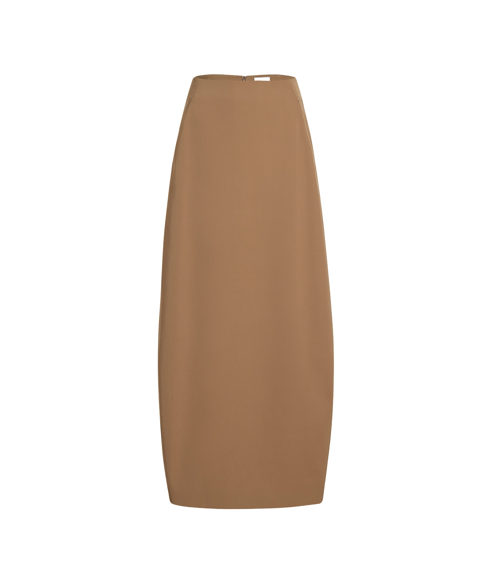 Khaite Lauson Maxi Skirt In Brown