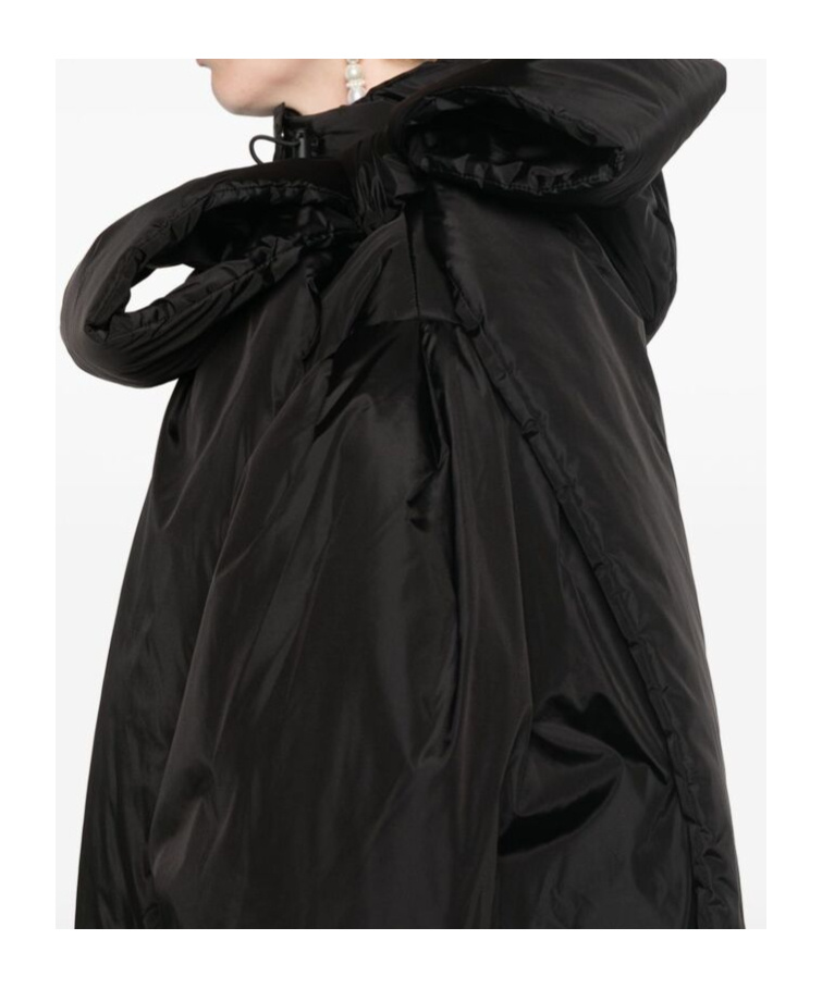 Simone Rocha Long-sleeved Casual Jacket In Black