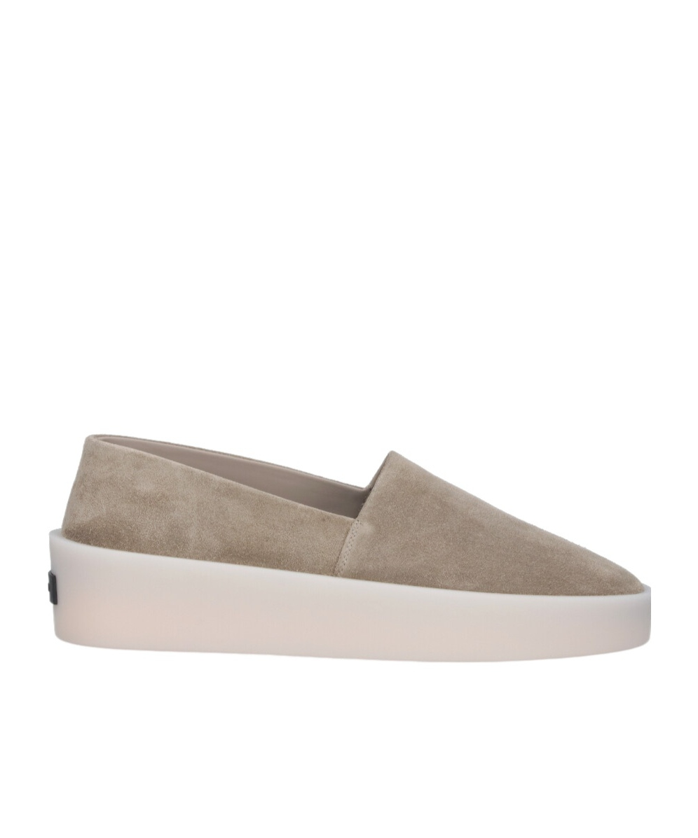 Fear Of God Round-toe Slip-on Loafers In Gray