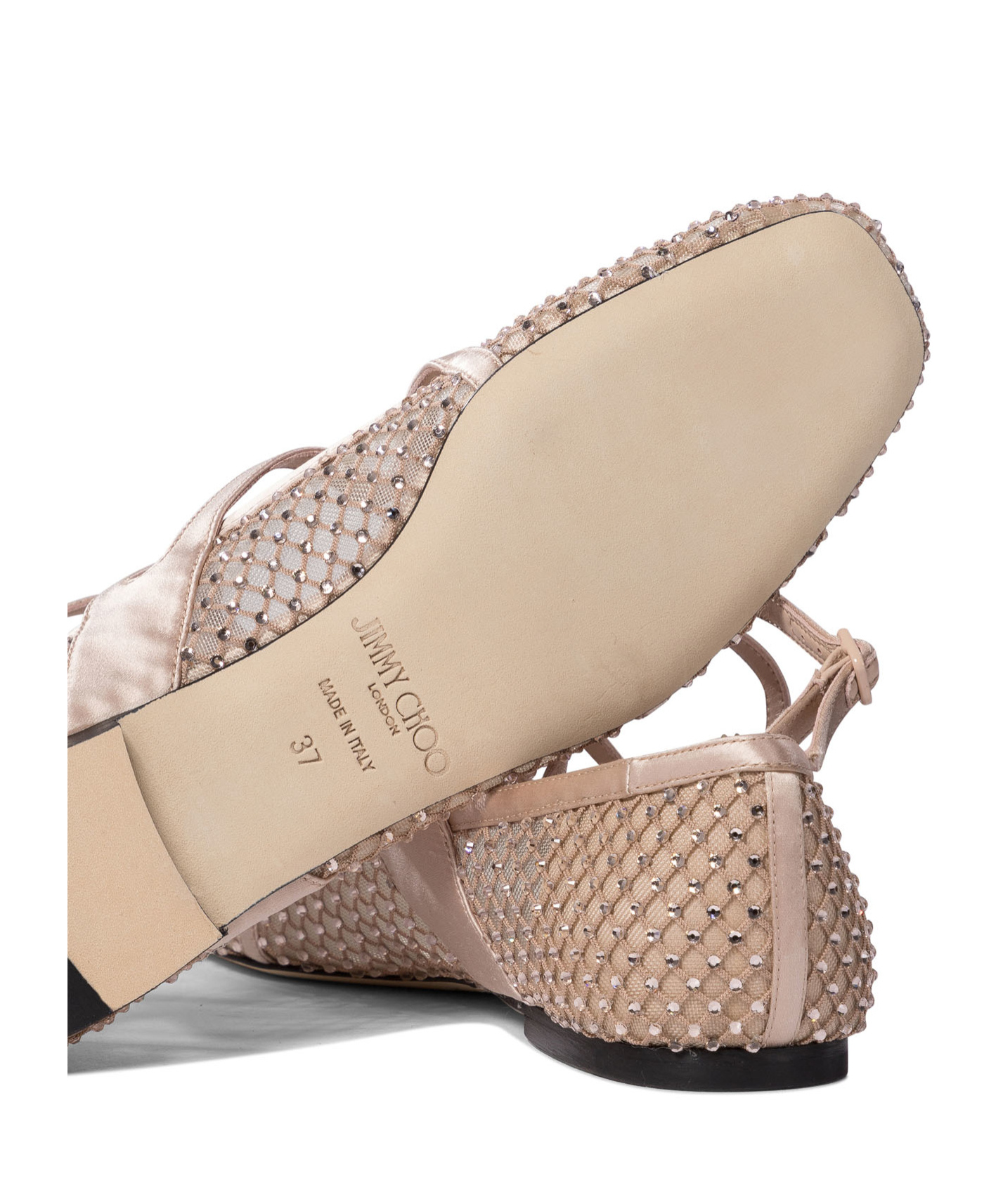 Jimmy Choo Astoria Ballet Fl In Nude