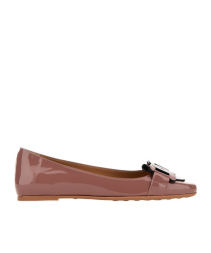 Tod's Wisteria Ballet Flats In Brown