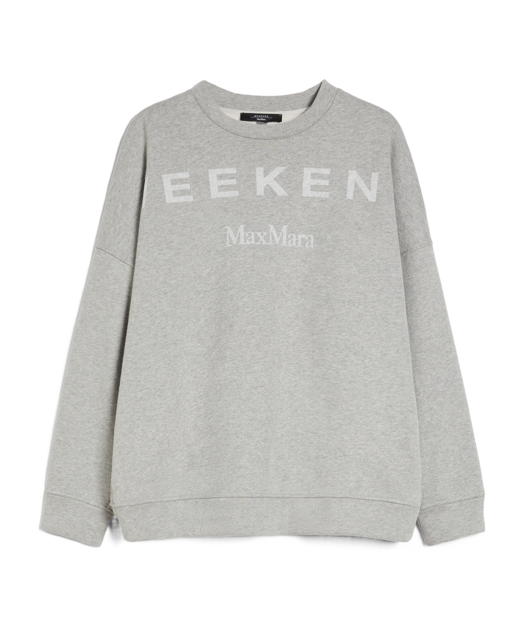 Weekend Max Mara Round-neck Sweater In Gray