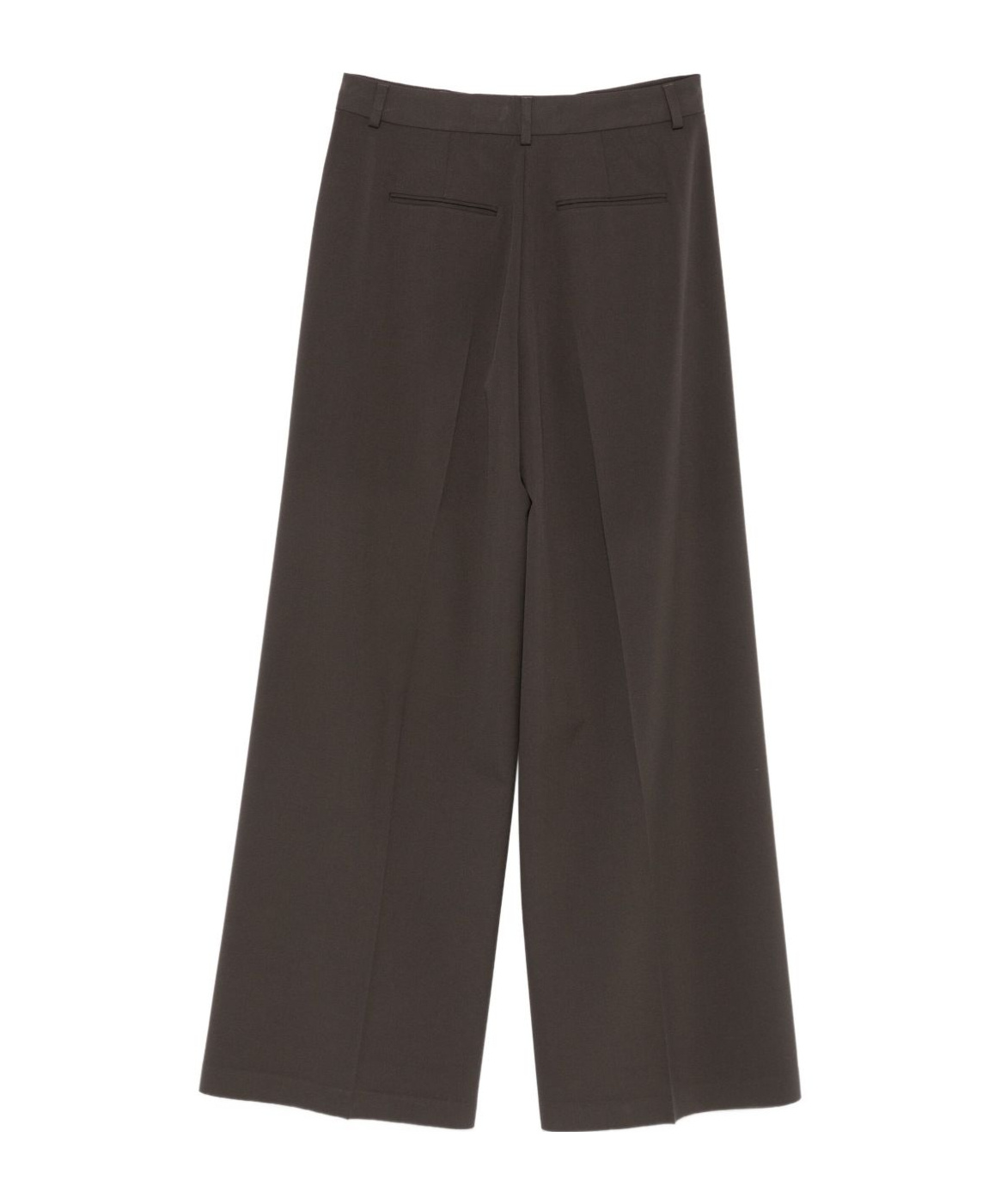 Blugirl Pleated Zip-up Track Pants In Black