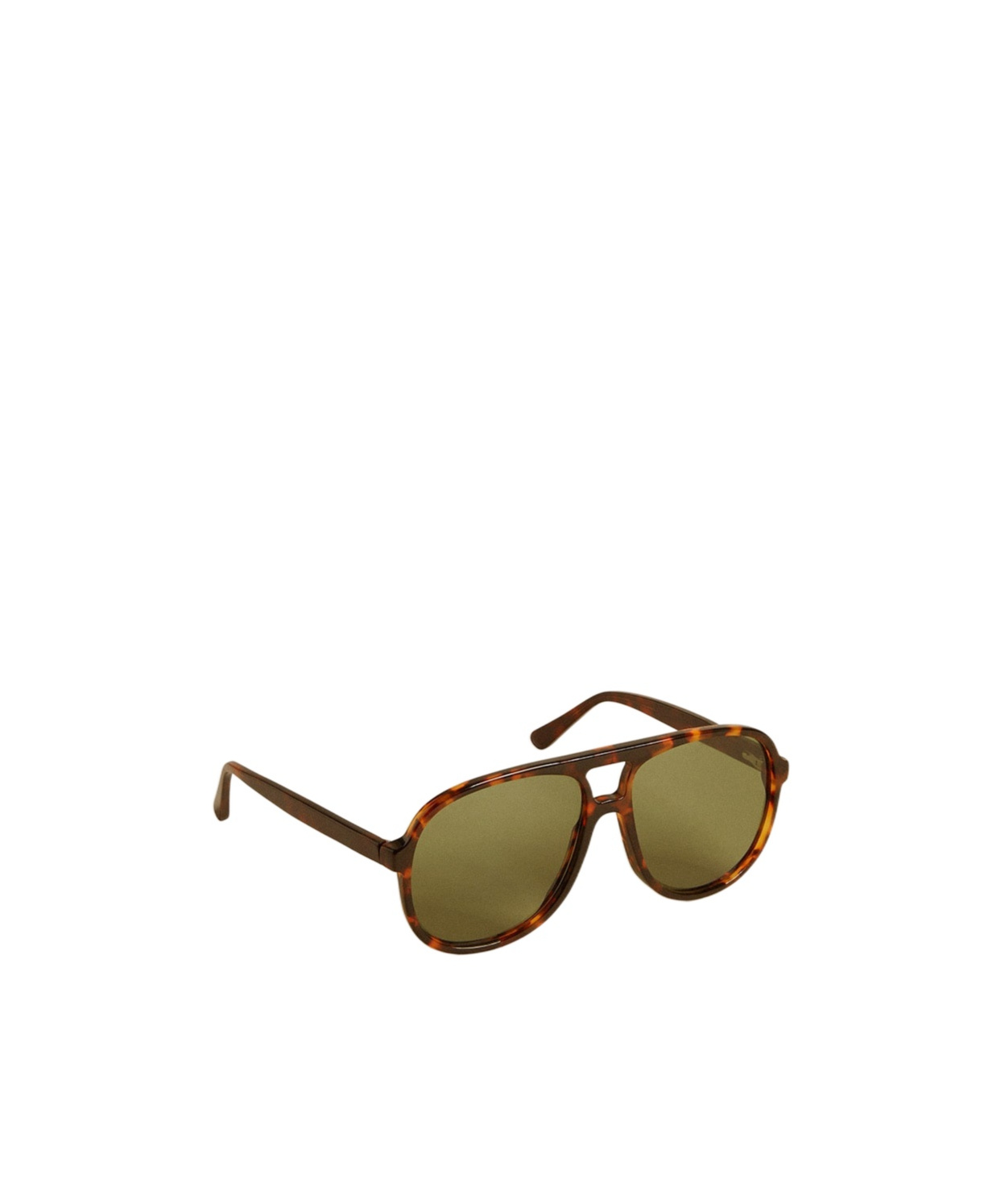 Golden Goose Aviator Sunglasses In Green
