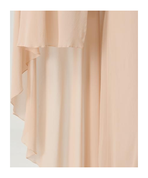 Alberta Ferretti Long-sleeved Dress In Brown