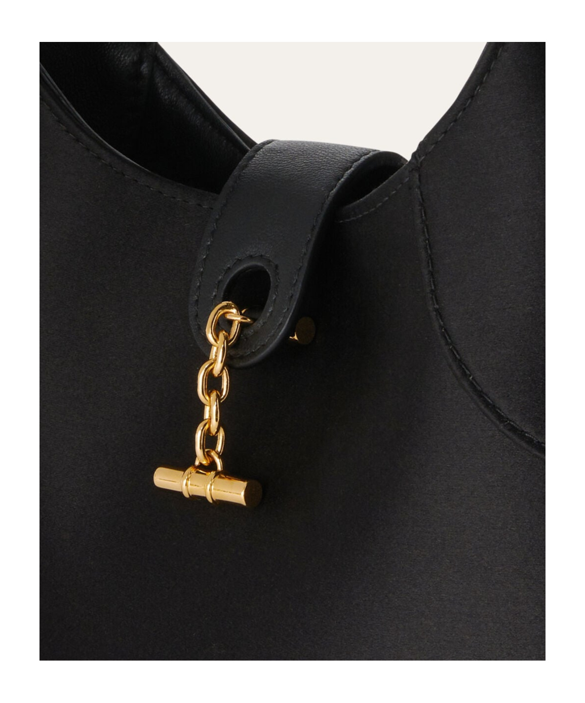 Loro Piana Mini Bobbin Toggle-fastening Shoulder Bag In Black