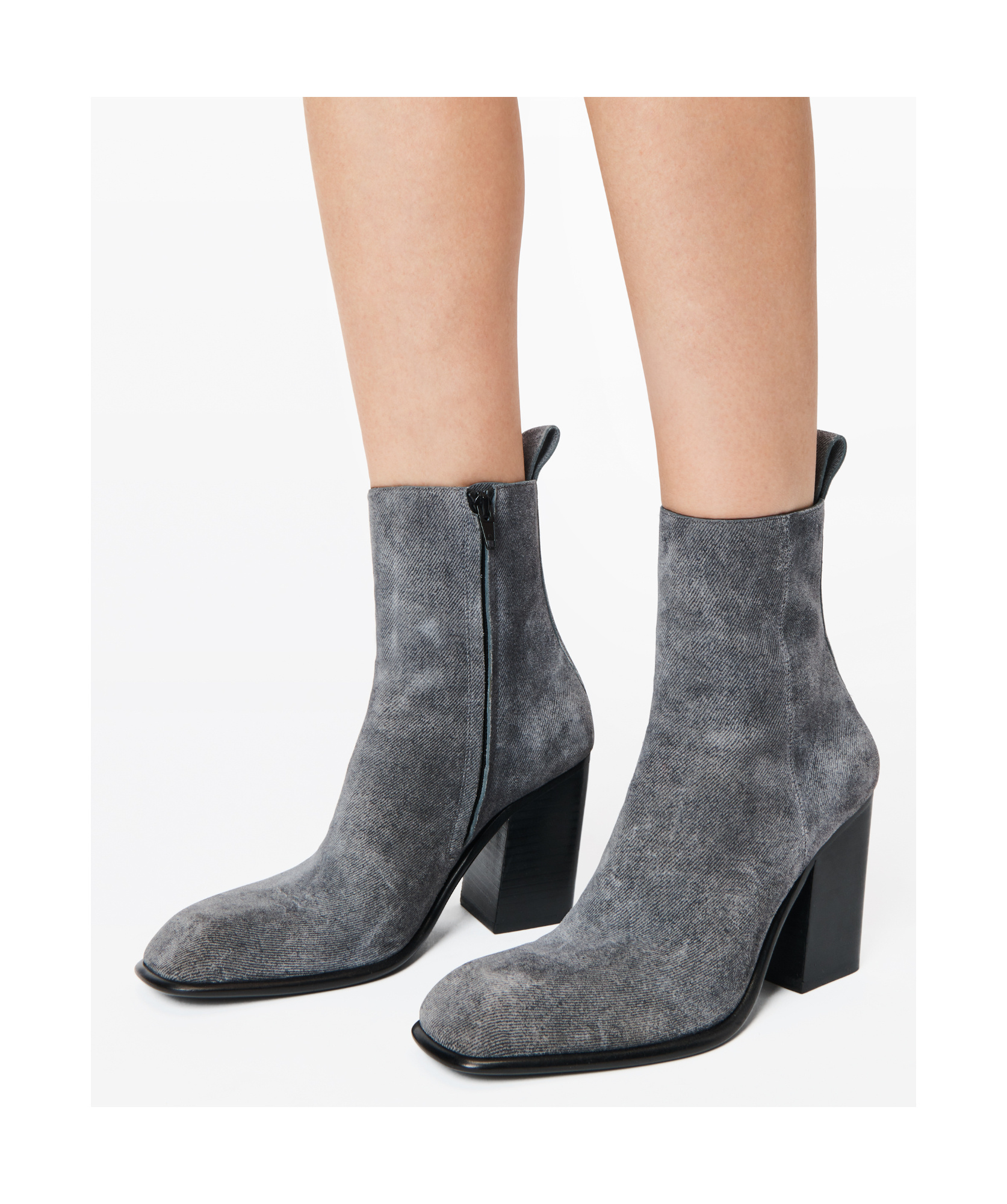 Alexander Wang 95mm Throttle Ankle Boot In Black