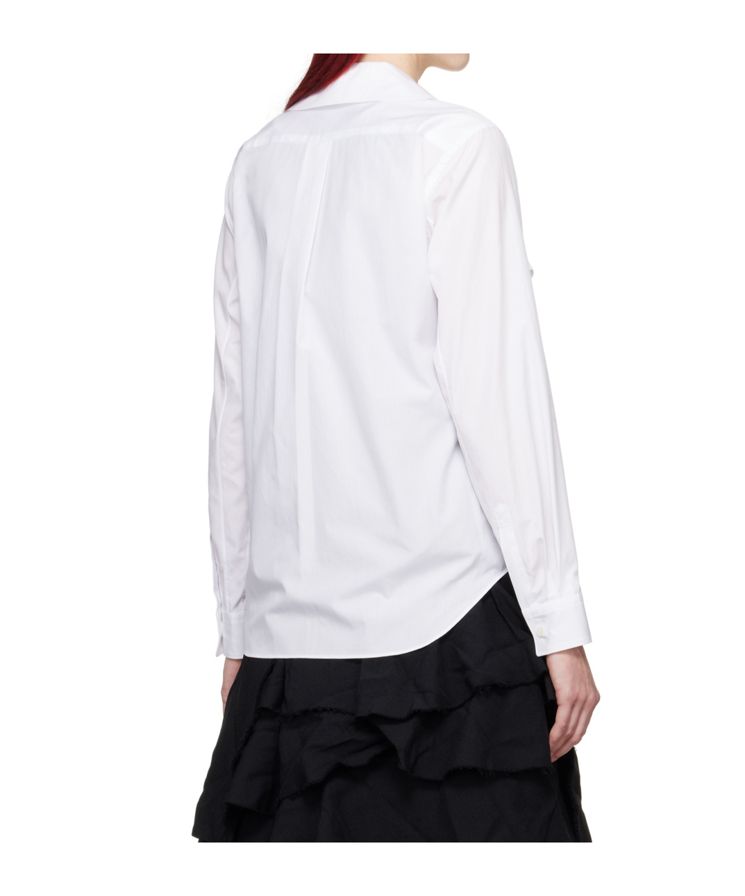 COMME DES GARÇONS LAPEL LONG SLEEVE SHIRT 