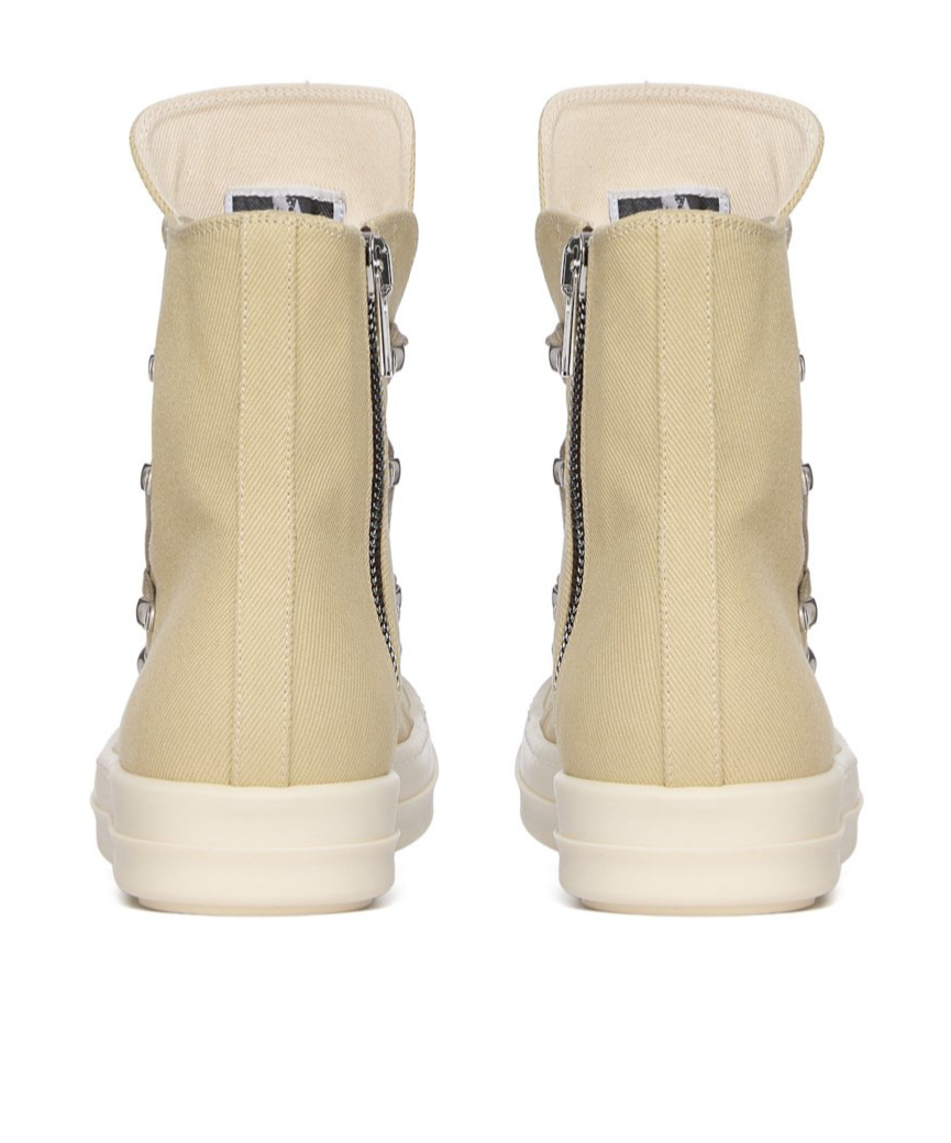 Rick Owens Drkshdw Hexa High-top Casual Shoes In Nude