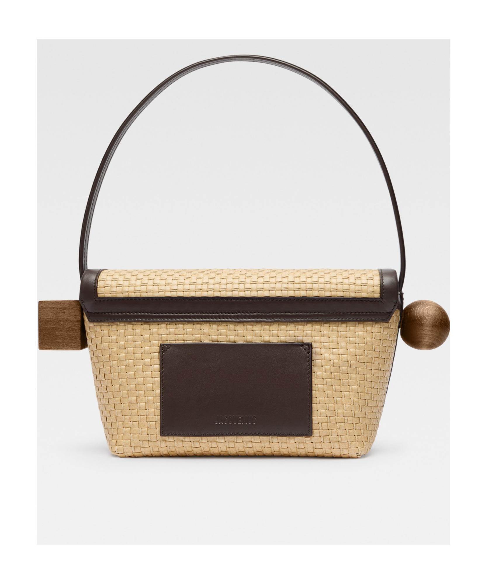 Jacquemus Shoulder Bag With Flap In Nude