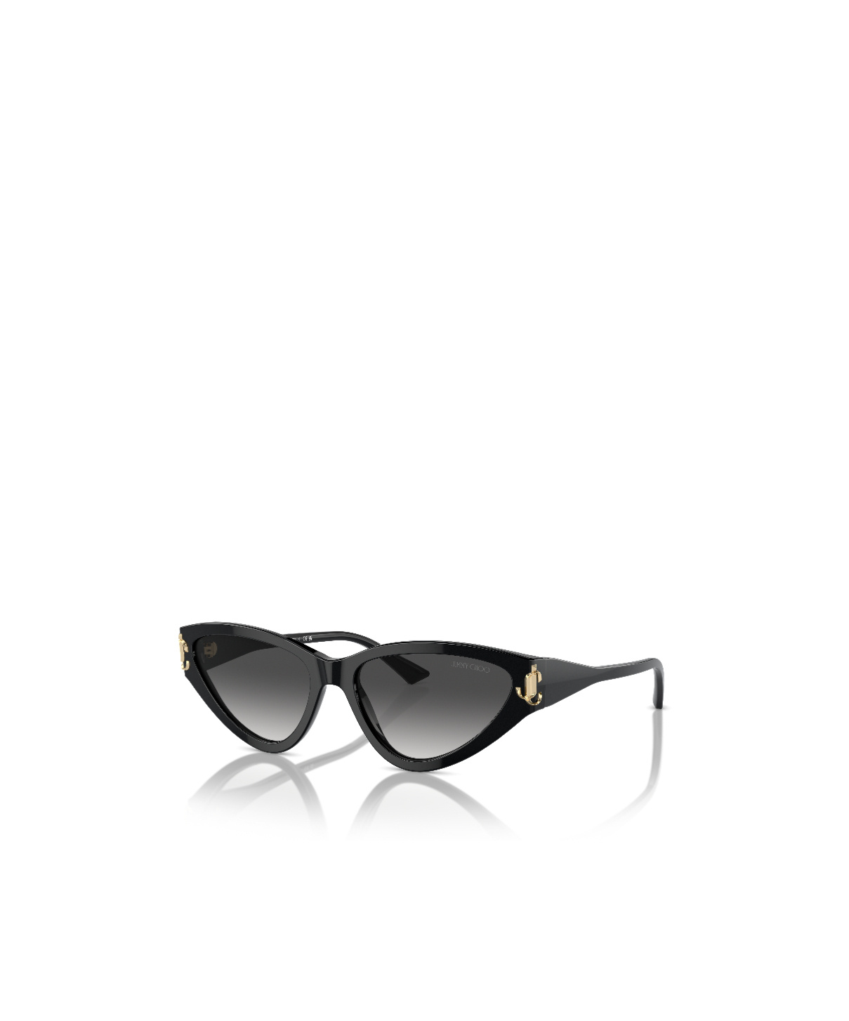 JIMMY CHOO JIMMY CHOO EYEWEAR TRIANGLE FRAME SUNGLASSES