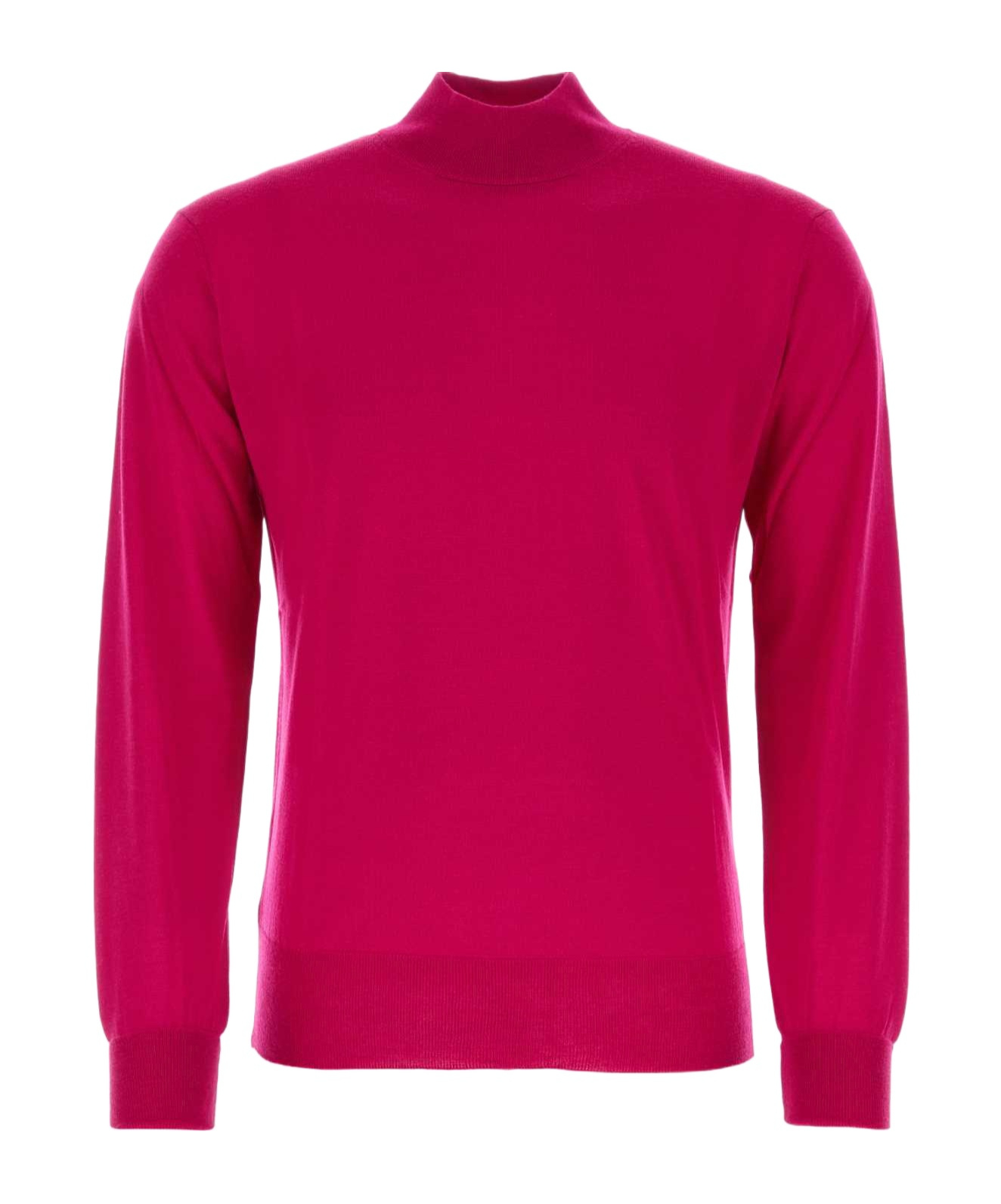 Pt Torino Versatile Ribbed Wool Sweater In Red