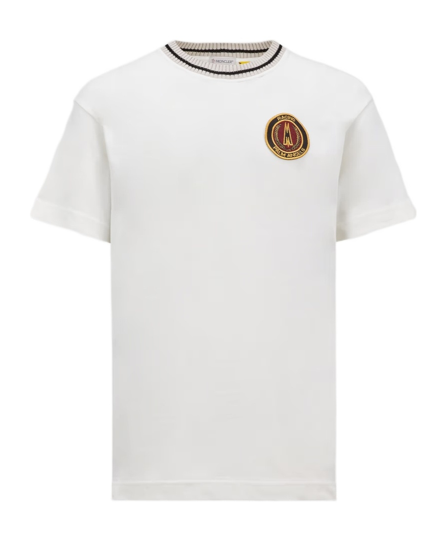 Moncler Short-sleeved T-shirt In White