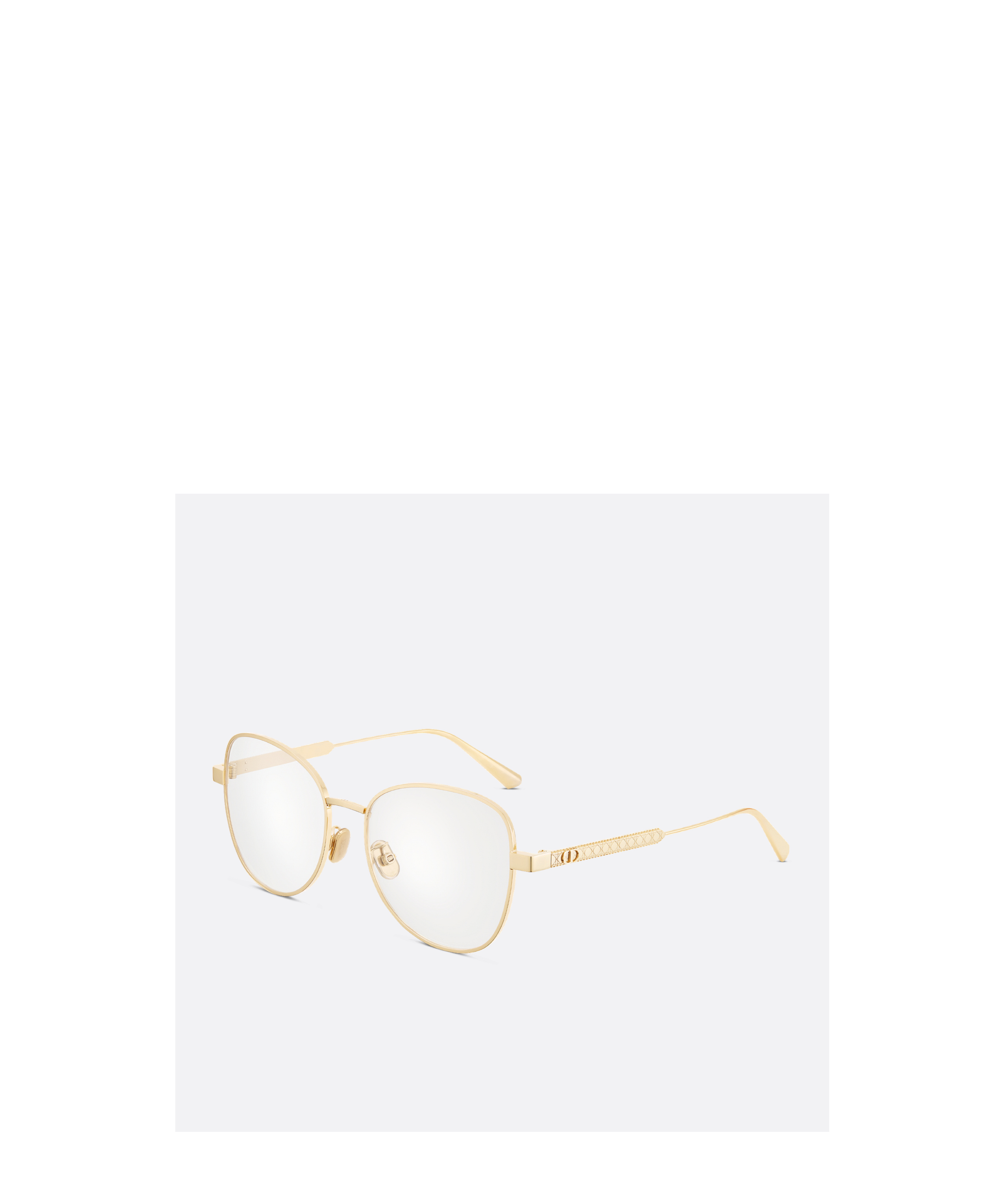 Dior Logo Flat Mirror In White