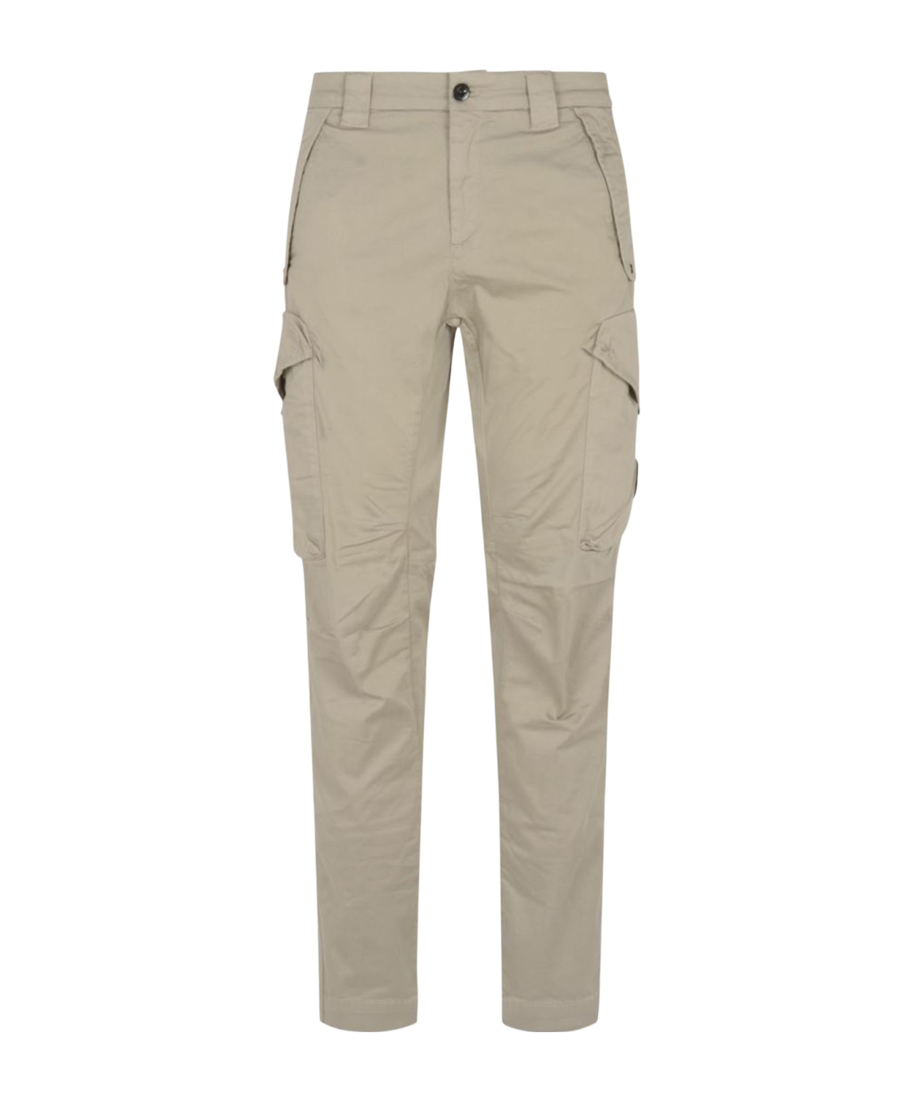 C.p. Company Cp Company Stretch Satin Utility Cargo Pants In Gray