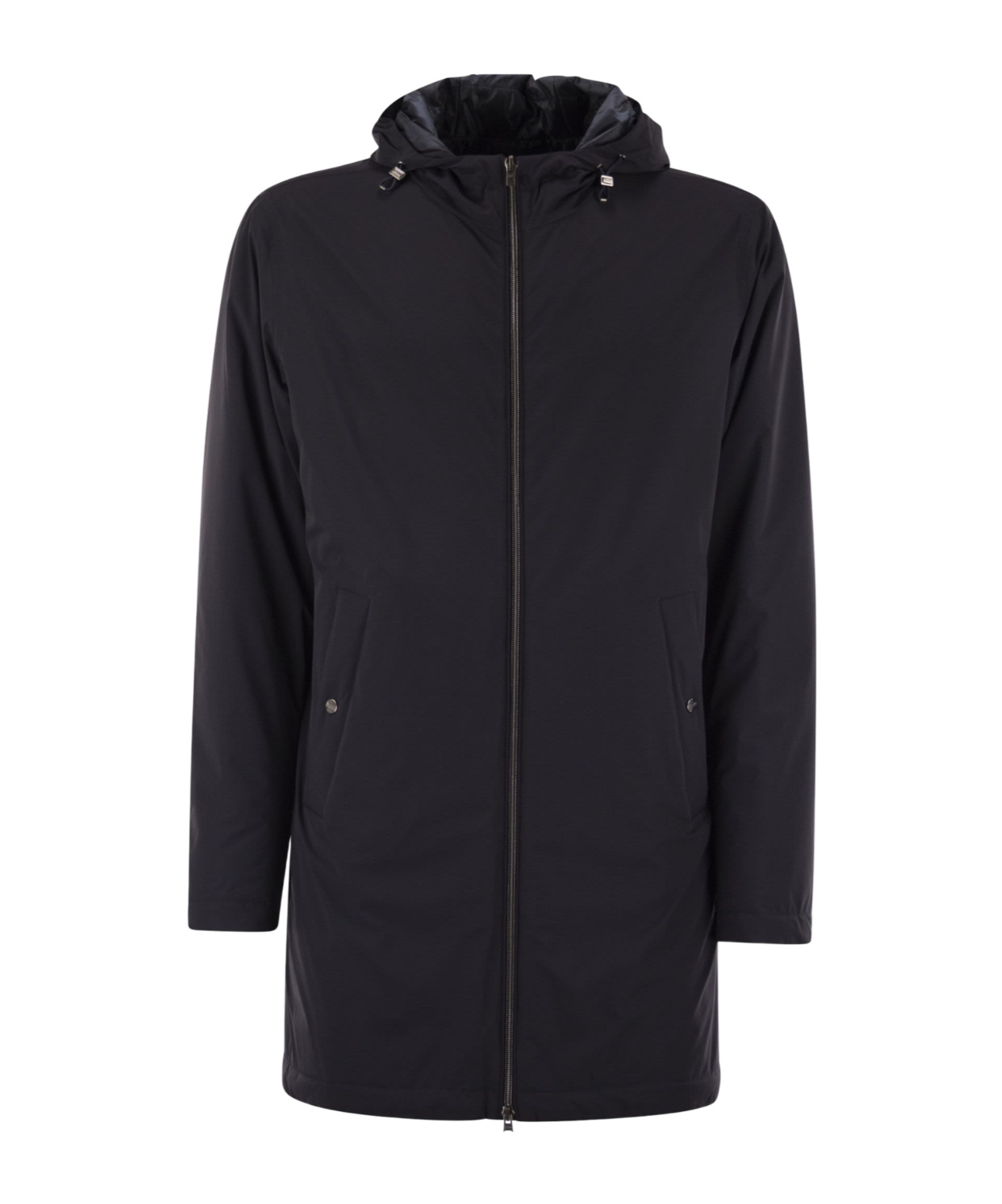 Herno Hooded Casual Jacket In Multi