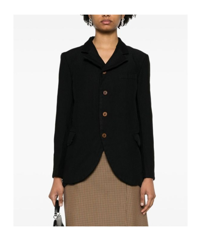 COMME DES GARÇONS LONG-SLEEVED SUIT COAT 