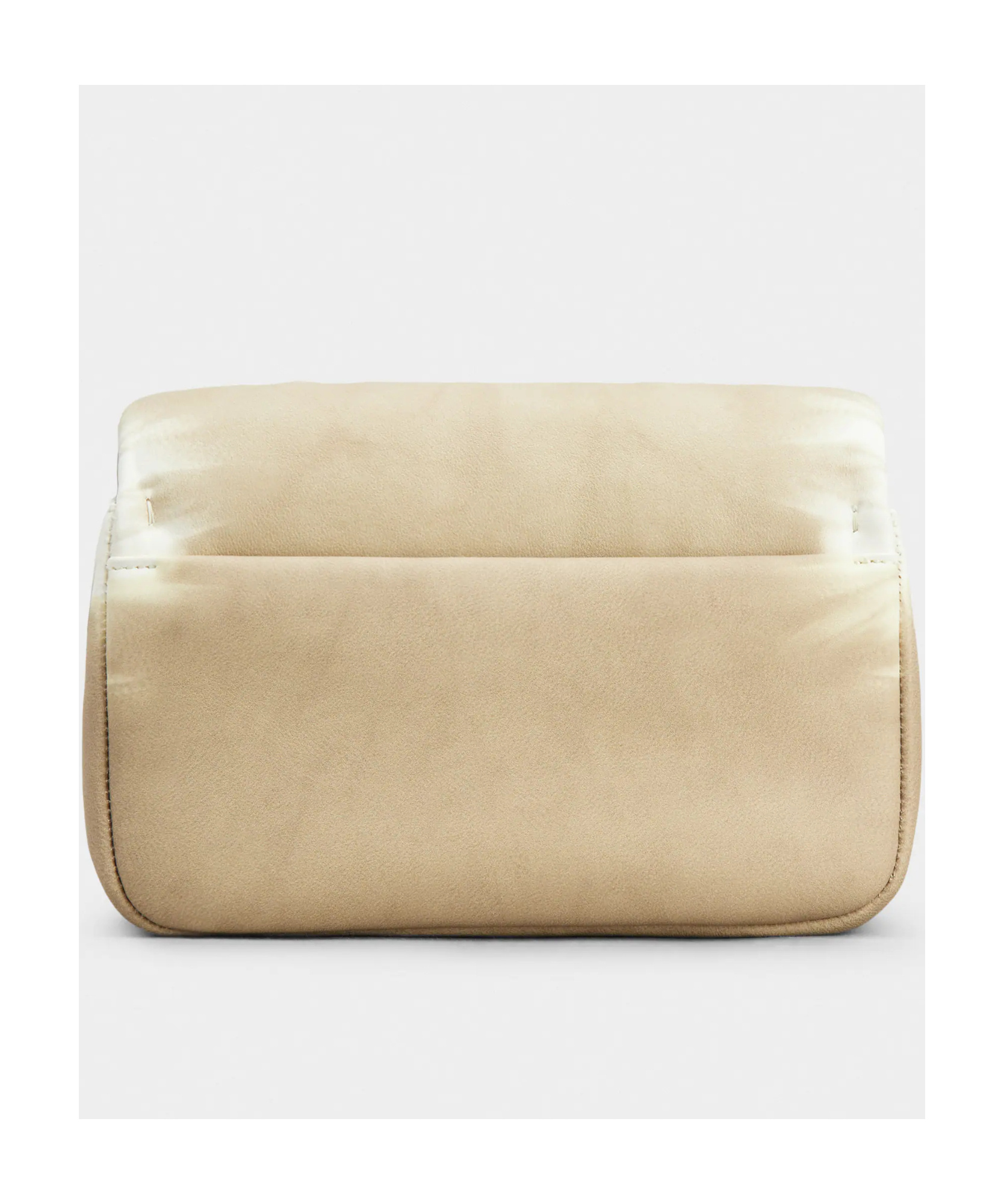 Roger Vivier Viv' Choc Mini Bag In Nappa Leather In Nude