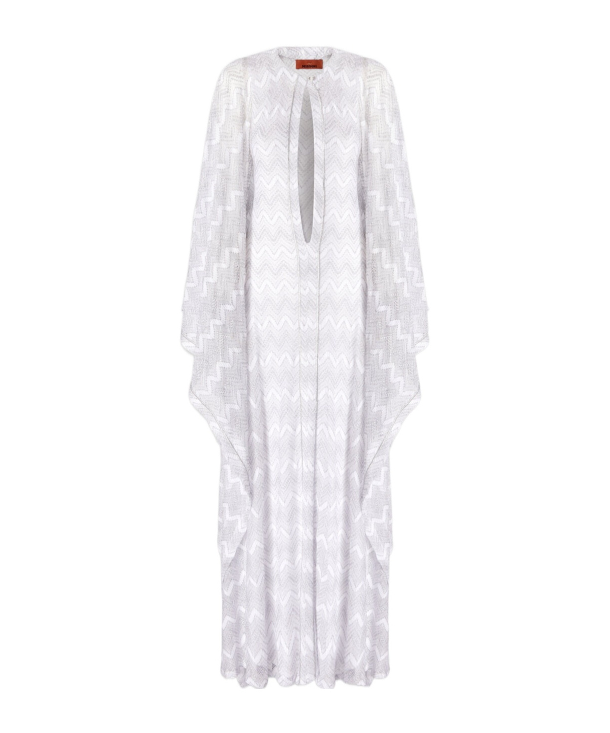 Missoni Long-sleeved Dress In White
