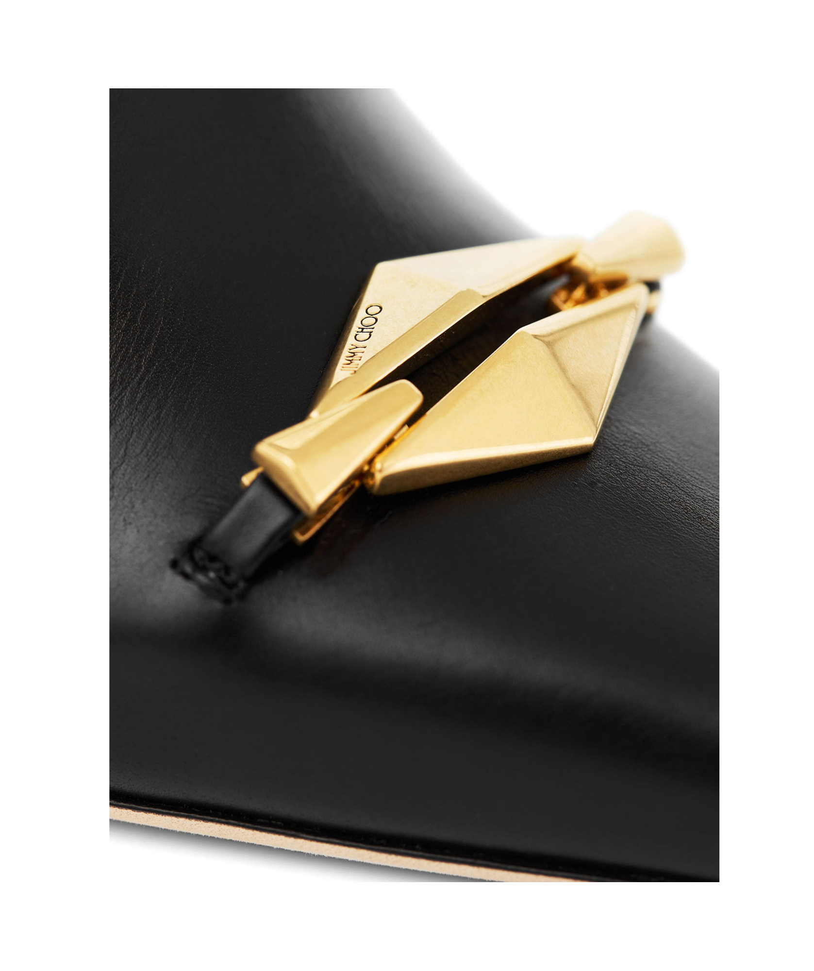 Jimmy Choo High Heel Leather Boots In Black