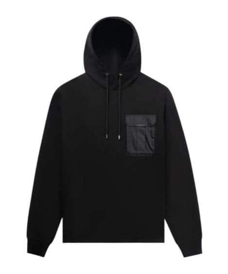 Balr. Long-sleeved Hoodie In Black