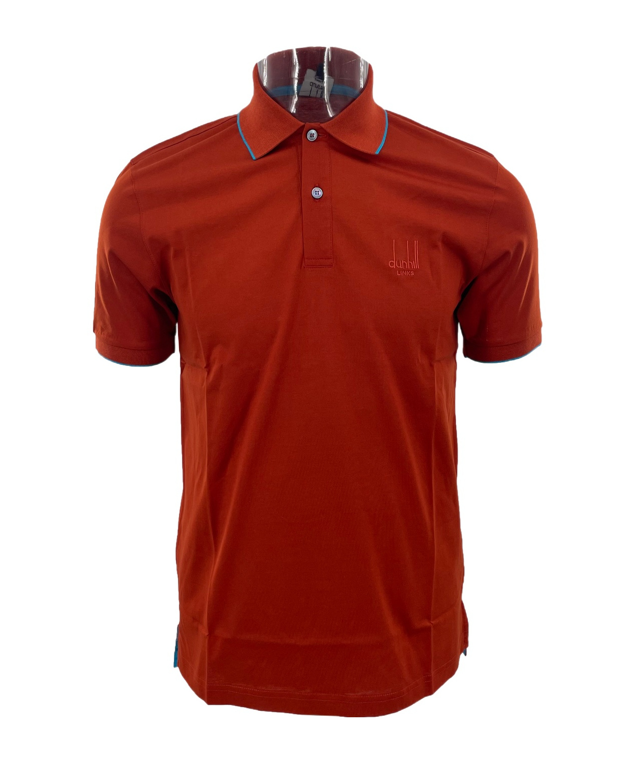 DUNHILL BUCKLE SHORT-SLEEVED POLO SHIRT 