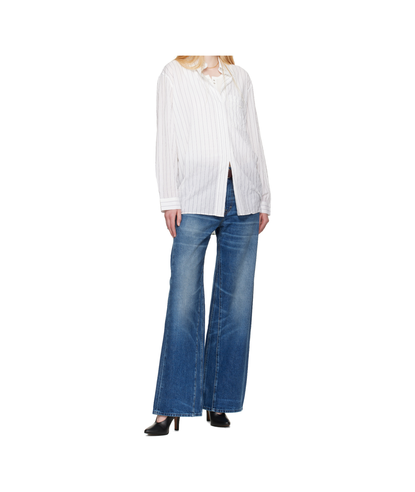 Our Legacy Work Shop Emporio Armani Grazia Shirt In White