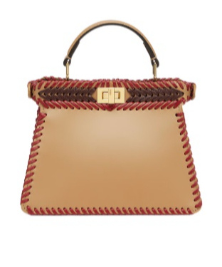 Fendi Peekaboo Iseeu Braided Tote Bag In Multicolor