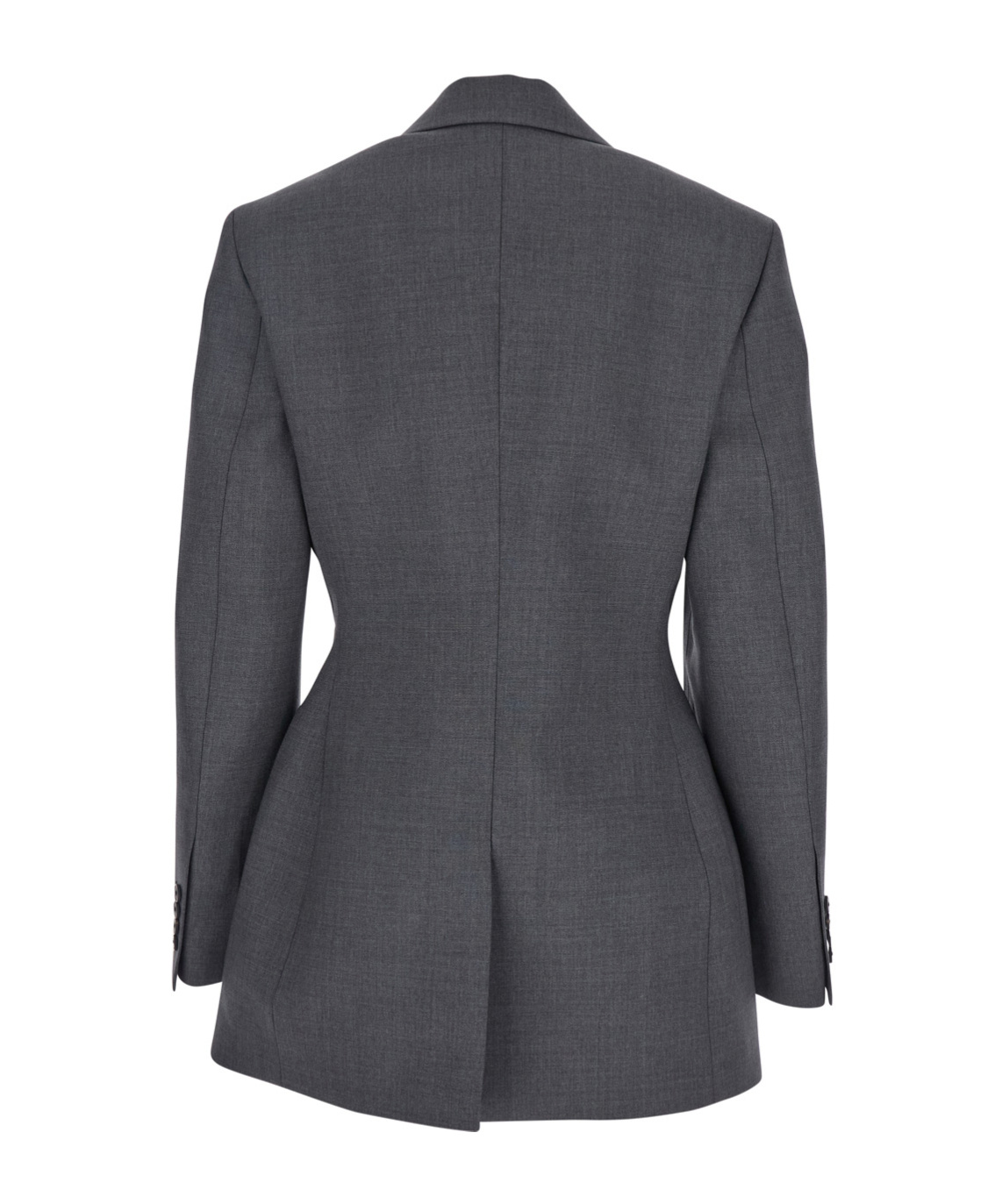 Rohe Double-breasted Blazer In Gray