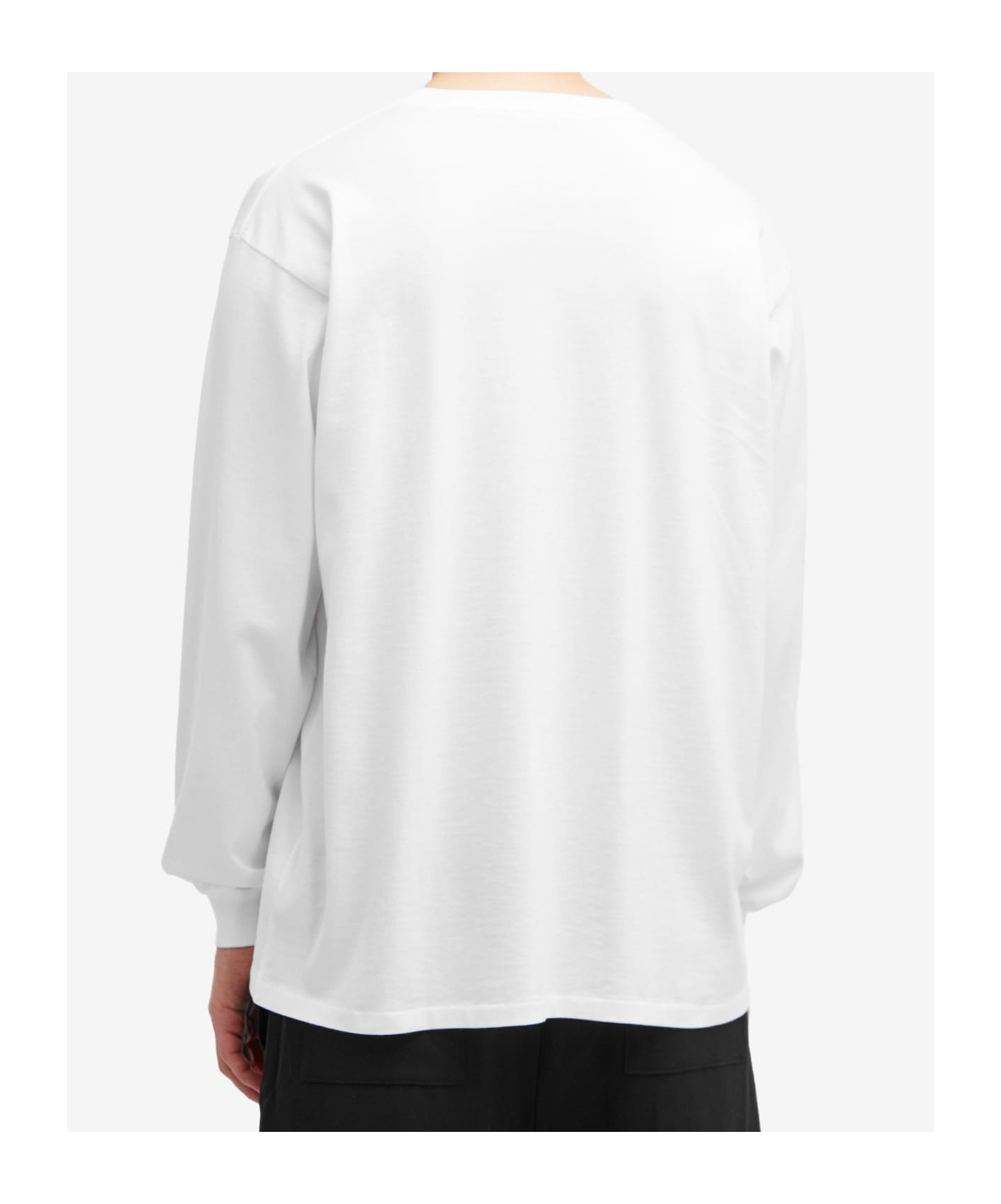 Auralee Luster Plaiting T-shirt In White