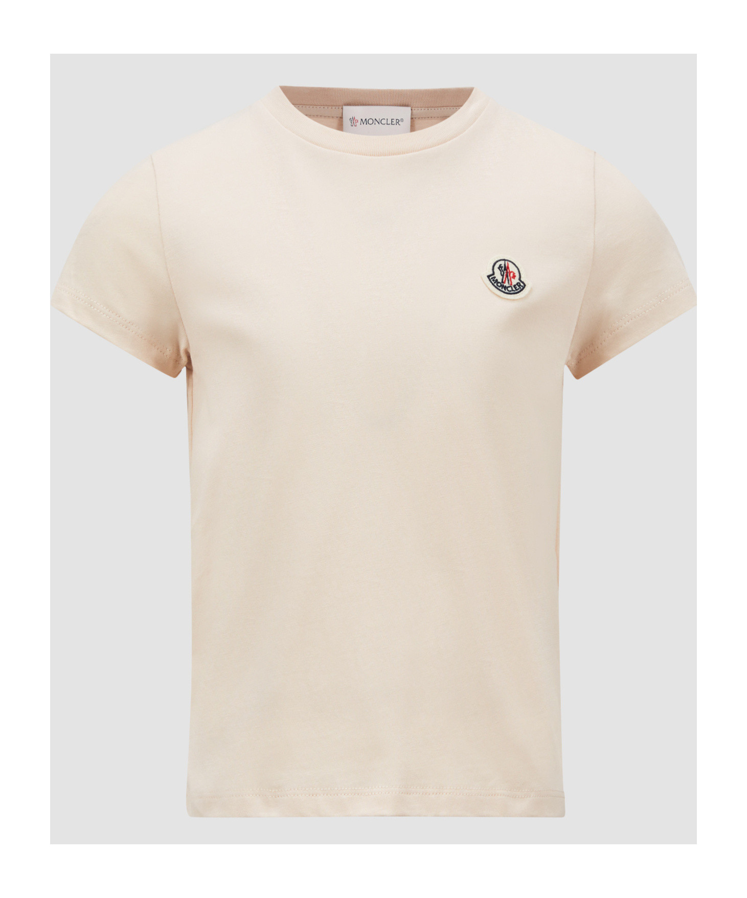 MONCLER MONCLER ENFANT LOGO PATCH THREE PACK OF T-SHIRTS