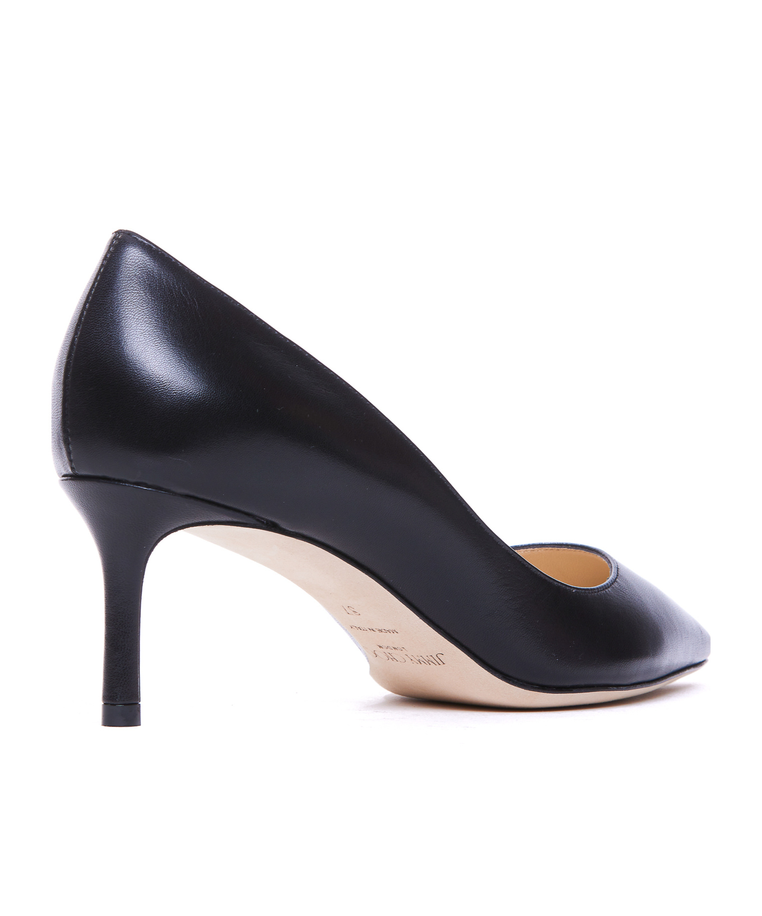 Shop Jimmy Choo Pointed High Heels In Black