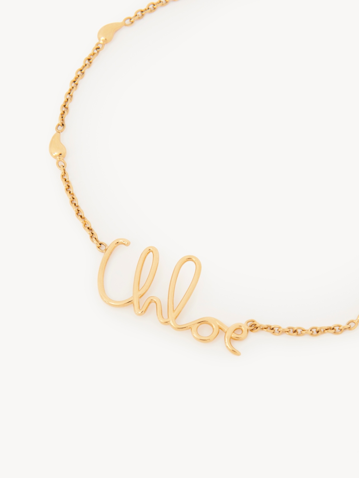 Chloé C Choker In Yellow
