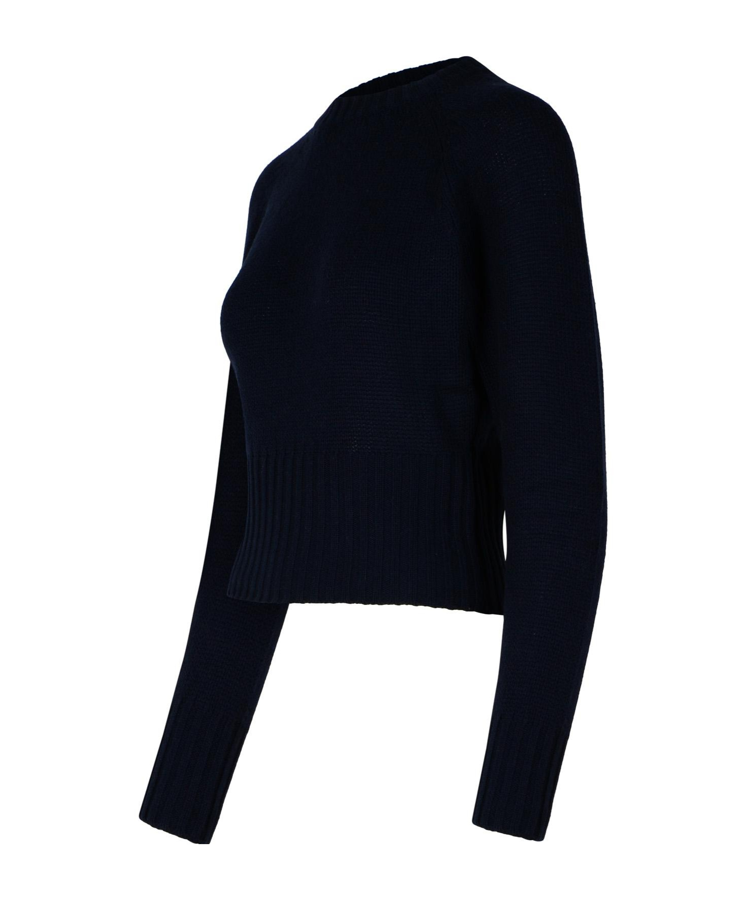 Fabiana Filippi Ribbed-knit Crewneck Jumper In Black