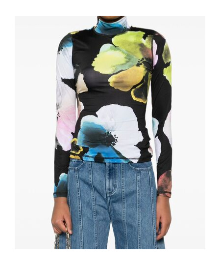 Stine Goya High-neck Top In Black