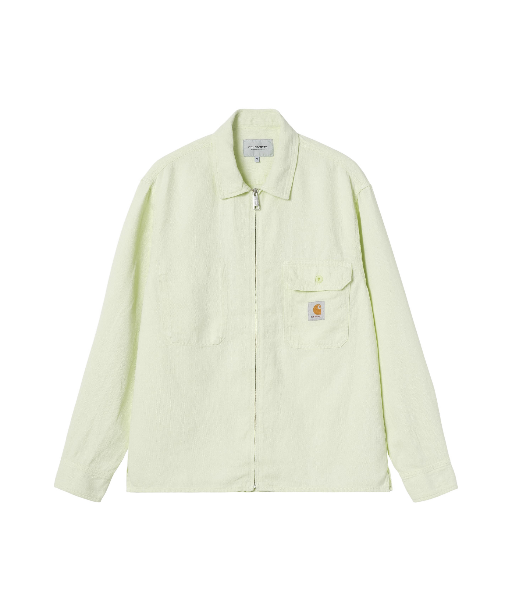 Carhartt Front Pocket Long Sleeves Jackets In Air Green